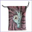 Túi Tarot Tiểu Thuyết Thẻ Tarot Dice Rune Túi 5.12x7.09 Inch Dây Rút Bảo Quản Túi Xô Đảng Xử Lý Túi Cho mueadsyvn