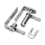 POP Inox Che Khuyết Điểm Cửa Bản Lề Tự Động Rebound Nửa Eo Xoay Đôi Xoay Hành Động Bản Lề Cửa Phần Cứng