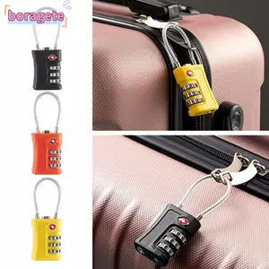 BORAGETE Hành Lý Khóa Mật Khẩu Công Cụ Bảo Mật Sáng Tạo Tủ Tủ Khóa Kết Hợp 3 Chữ Số