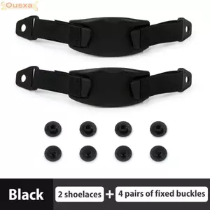 OUSXA Dép Đi Biển Dây Sandal, Dây Đeo Sau Giày Lỗ DIY Có Thể Điều Chỉnh, Giày Sân Vườn EVA Gót Cho Giày Croc