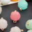 Sườn Xám Tấm Nút Giả Ngọc Hai Màu Hoa Sen Nút Handmade Trung Quốc Phong Cách Trung Quốc Đường Phù Hợp Với Hanfu Phụ Kiện Trang Trí 6.7