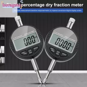 Chỉ báo kiểm tra mặt số BORAGETE, Chỉ báo mặt số kỹ thuật số 0-12.7mm điện tử, Dụng cụ đo chỉ báo mặt số chống nước chuyên nghiệp 0,01 / 0,001mm