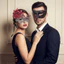 Mặt nạ ren nửa mặt CODECOVED, Mặt nạ bướm phong cách quyến rũ nhiều màu, Đá giả Cosplay lạ mắt Mặt nạ hóa trang lễ hội trang điểm