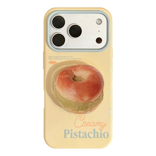 [Sheren] Vỏ điện thoại bánh mì nướng Dopamine Thích hợp cho i17 16 15 14 13 12 11 pro max Vỏ bảo vệ chống sốc