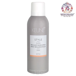 Xịt bóng tóc tức thì Keune STYLE BRILLIANT GLOSS SPRAY 200ml [ MK ]
