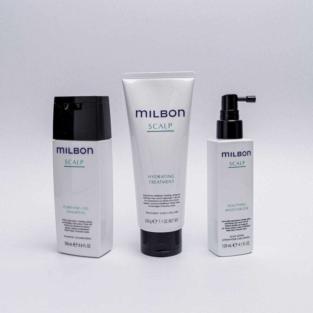 Dầu gội xả Milbon Scalp Purifying giải quyết 5 vấn đề về da đầu 500mlx2 [ MK ]