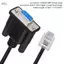 apill Yoidesu RS232 DB9Pin Female sang RJ11 RJ12 Cable Serial Console cho Drive Stepper Devices với đầu nối vỏ kim loại được bảo vệ hoàn toàn 6ft
