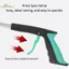 HL Rác Pier Gripper Có Thể Gập Lại 360 Xoay Thùng Rác Mở Rộng Dụng Cụ Tay Cầm Tiện Dụng Cho Người Cao Tuổi Bãi Cỏ Loại Bỏ Chất Thải LMWU