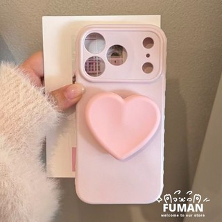 Ốp Điện Thoại Đầy Màu Sắc Trái Tim Màu Hồng Dễ Thương Cho iPhone 14 Plus 13 12 Mini Pro Max 14ProMax 13ProMax 12ProMax Sang Trọng Bên Trái Tim Tình Yêu Vỏ Mềm Chống Sốc