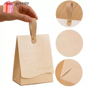 GAVESTO 5 Hộp Kẹo Cưới, Hộp Ủng Hộ Đám Cưới Phong Cách Thanh Lịch, Trang Trí Bàn Gói Sáng Tạo Hộp Đóng Gói Cho Cô Dâu Tắm Cho Bé
