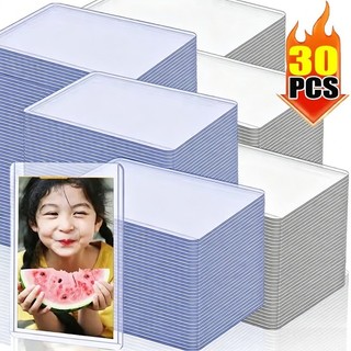 10 / 20 / 30 Cái 35PT Tay áo thẻ cứng PVC trong suốt - Idol Photo Collect Tấm bảo vệ chống bụi