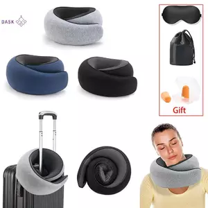 Gối du lịch Ne Memory Foam Ne Gối Forfort Trên Airplanepact Thiết kế tiện dụng cho du lịch, chuyến đi trên ô tô, sử dụng tại nhà Lý tưởng