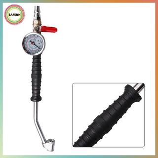 Thanh bơm hơi lốp đa năng SAFENH có đồng hồ đo áp suất cho ô tô Tru 0-15Bar 220Psi VN