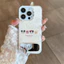 Ốp lưng điện thoại chống rơi dễ thương, có giá đỡ, phù hợp với iPhone 17 16 15 14 13 12 11 Pro Max 7 8 Plus XS BXCY098