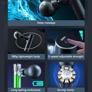 Springevensky Mini Massage Mô Sâu Mạnh Mẽ Bộ Gõ Cơ Massage Hiệp ước Thể Thao Cầm Tay Máy Mát Xa Cho Cơ Ne Ba Cánh Tay Springevensky
