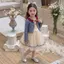 Bé gái (90-150) Bạch Tuyết / Elsa / Kt / Suit Cardigan + Váy biểu diễn Váy gạc