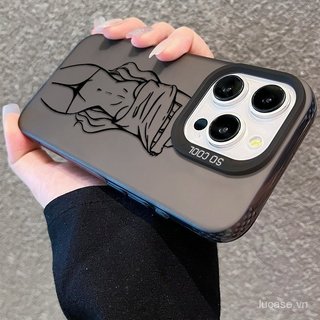 Ốp Điện Thoại Hoạt Hình Hoạt Hình Linh Hoạt Mỏng Dòng Làm Đẹp Thích Hợp Cho iPhone 12promax 12 13 14 15 Pro max 16promax 17promax xr xs 17 16 pro 11pro Ốp Bảo Vệ Chống Sốc