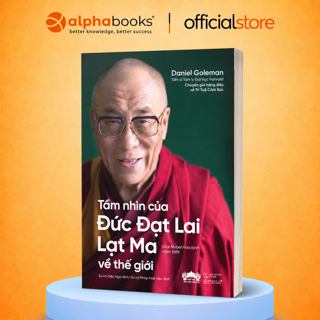 Sách – Tầm Nhìn Của Đức Đạt Lai Lạt Ma Về Thế Giới - Daniel Goleman (Omega Plus)
