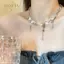 PNPIA- Tinh Tế Nước Ngọt Giọt Ngọc Trai sel Nelace Dành Cho Nữ Thời Trang Bé Gái Cá Tính Xương Đòn Dây Xích Dự Tiệc Phụ Kiện Trang Sức Quà Tặng
