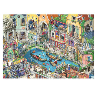 ENWEI 6 Cái [Wonder Carnival Series] Lớn Riverboat Riverside Cottage Thuyền Rồng Đua Thêu Sò Dán Tạp Chí Văn Phòng Phẩm