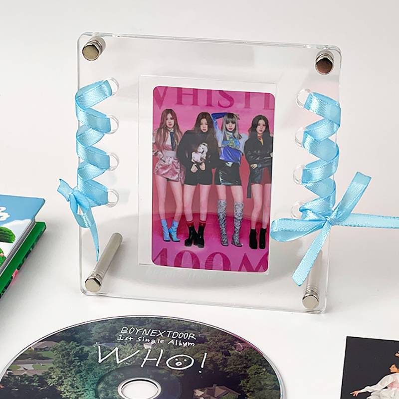 [MAKY] Khung Giá Đỡ Hình CD Trong Suốt Acrylic Khung Ảnh Photocard Giá Đỡ Thần Tượng Bưu Thiếp Bảo Vệ Trang Trí Phòng VN