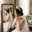 Pha lê đính đá ngọc trai vương miện để chụp ảnh tiệc cưới