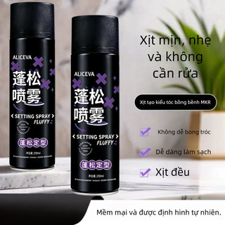 Xịt phồng tóc , xịt tạo phồng tự nhiên, xịt giữ nếp không gây bết và nặng tóc ALICEVA