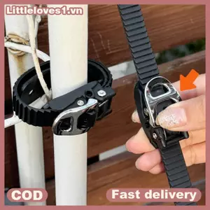 Littleloves1 Dây đeo Ratchet Ba ngoài trời Lo Bule Dây đeo hành lý an toàn Đa năng Tay cầm có thể điều chỉnh để đi bộ đường dài Tổ chức bánh răng cắm trại VN