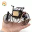CANAMEK 1Pc 1: 12 1886 Vintage Xe Cổ Điển Số 1 Hợp Kim Xe Mô Hình Mô Phỏng Xe Ba Xe Kéo Ba Đồ Chơi Cho Trẻ Em Bộ Sưu Tập Quà Tặng CSF