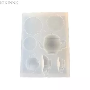 Khuôn ấm trà Mini chi tiết KIKIN hoạt động tốt với nhựa Epoxy và đất sét khô không khí
