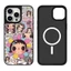 Ốp điện thoại gương từ tính YU Girl cho iPhone 16 15 14 13 Plus 12 11 17 Pro Max 17 Vỏ khí Vỏ chống sốc