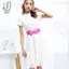 Nữ Mới Nơ Cummerbunds Nơ Co Giãn Rộng Thắt Lưng Bukle Thắt Lưng Thời Trang Đầm Bé Gái Phụ Kiện Thắt Lưng