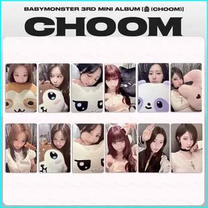HT2 6 Cái / bộ BABYMONSTER LOMO Card 3rd Mini Album CHOOM Bưu Thiếp Bộ Sưu Tập KPOP Ngôi Sao Ngoại Vi TH2