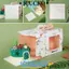 ICUCKO 10 Cái / bộ Đế Cakeboard, Dụng Cụ Làm Bánh Miếng Lót Chống Mỡ Bảng Bánh Tông, Tiệc Sinh Nhật Đám Cưới Vuông 4 6 8 10 12 Inch Đĩa Bánh