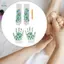 4 Miếng Massage Tay Chân Bộ Dụng Cụ Bấm huyệt Găng Tay Có Thể Tái Sử Dụng Bấm huyệt Schematic Tất Có Thể Tái Sử Dụng Với Gậy Massage Cho Nữ