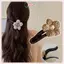 JRP Vintage Lớn Sang Trọng Hoa Kẹp Tóc Bé Gái Thanh Lịch Đuôi Ngựa Bím Vuốt Tóc Dubill Kẹp Bé Gái Mũ Đội Đầu Quà Tặng JRP