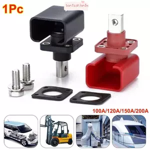 Thiết bị đầu cuối pin Lithium ITRUMPET, Thiết bị đầu cuối lưu trữ năng lượng bằng đồng hiện tại cao, Thiết bị đầu cuối đồng màu đỏ đen 100A / 120A / 150A / 200A