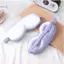 Mặt nạ ngủ bằng lụa bắt chước, Vỏ mắt hình tròn 3D không áp lực, Bịt mắt mềm để ngủ, Mặt nạ mắt ngủ bằng lụa sang trọng