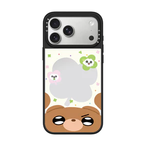 Ốp Điện Thoại Gương Từ Tính Gấu Dễ Thương Cho iPhone 16 15 14 Plus13 12 11 17 Pro Max 17 Vỏ Bảo Vệ Chống Sốc Không Khí