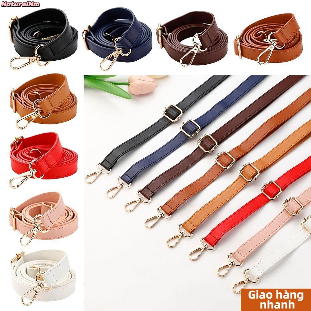 [Vận chuyển nhanh] Dây đeo bằng da NATURALHM 130cm dành cho nữ Tay cầm có thể điều chỉnh thay thế