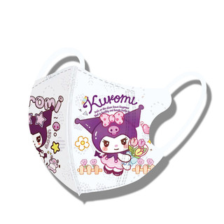 Mặt nạ hoạt hình trẻ em Sanrio 3D dùng một lần dành cho học sinh 4-12 tuổi Mặt nạ trẻ em thoáng khí và chống bụi Bao bì độc lập Mặt nạ giai điệu làm đẹp cao