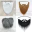 MỚI 1 Lễ Hội Vui Nhộn Đồ Dùng Giáng Sinh Prom Đạo Cụ Unisex Lạ Mắt Giả Râu Halloween Trang Phục Đảng Mặt Tóc ria mép Tóc Giả SKY