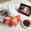 Trò chơi Nhật Bản Miffy Rabbit Tennis Sang Trọng Búp Bê Mặt Dây Chuyền Giá Trị Cao Hoạt Hình Dễ Thương Búp Bê Quà Tặng Trở Lại
