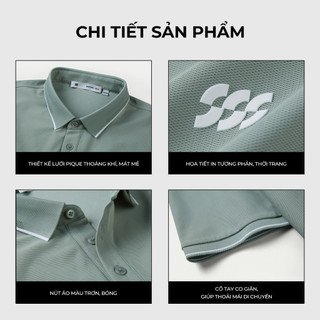 [GIẢM 50%] Áo Thun Polo Nam Cao Cấp HLA - Áo chạy bộ, công nghệ mát lạnh mềm nhẹ co giãn, thấm hút