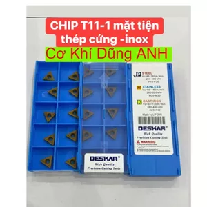 Chip T11-1 MẶT TCMT11 Gia công THÉP CỨNG INOX