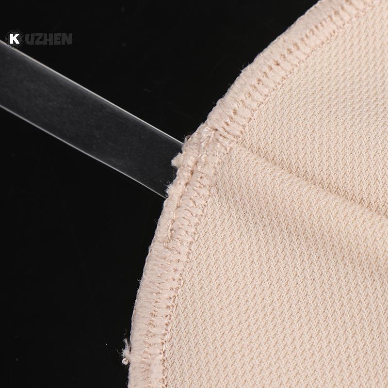 KUZHEN 2 Miếng Lót Mồ Hôi Nách Có Thể Giặt Được Hút Nách Dây Đeo Vai Trong Suốt HOT
