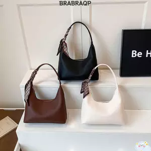 Túi Tote cổ điển BRABRAA, Thiết kế rộng rãi Khăn quàng cổ có thể tháo rời Logo, Túi xách nữ mang theo ánh sáng Logo chữ Accent Túi xách rộng rãi