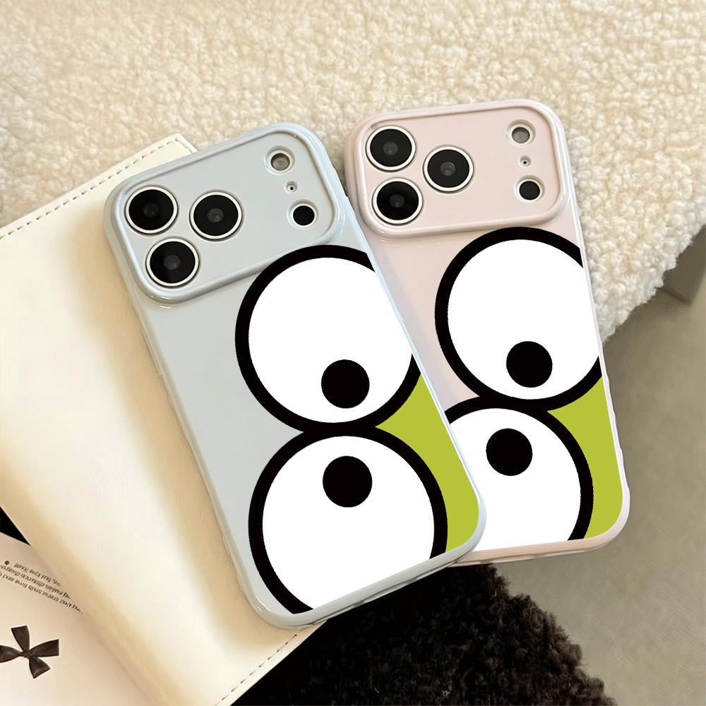 Big Eyed Frog cho iPhone 17promax trường hợp điện thoại 161514plus soft case 1311211