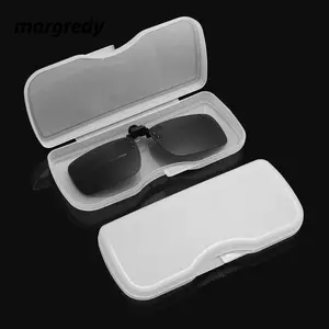 Kính râm MARGREDY, Kẹp kính mắt thực tế di động, Hộp đựng kính thời trang thời trang Phụ kiện kính