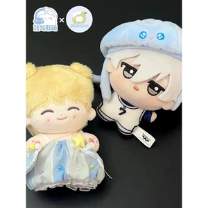 Hàng sẵn có Búp Bê Đảo Liên Kết Dễ Thương x Mèo Con Frozen Lê Cotton Búp Bê 10cm Quần Áo Trẻ Em Ocean Series Tencm Quần Áo 6.2